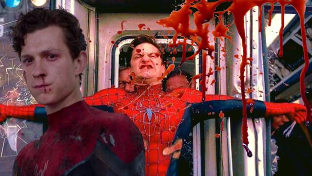 Los Spider-Man de Garfield, Maguire y Holland al estilo The Boys: gore y sangre a chorros