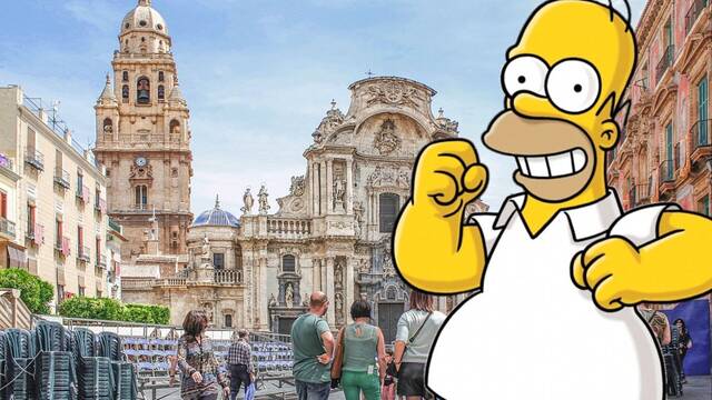 'Los Simpson' muestra un nmero de telfono de Murcia y los fans no paran de llamar