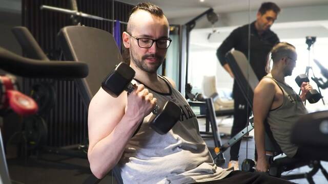 Xokas muestra su nuevo cambio fsico tras dos meses de gimnasio y sorprende con sus flexiones