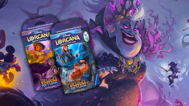 Hemos jugado al nuevo set de Lorcana: Con 'Ursula's Return', Disney tiene un nuevo �xito de las cartas coleccionables