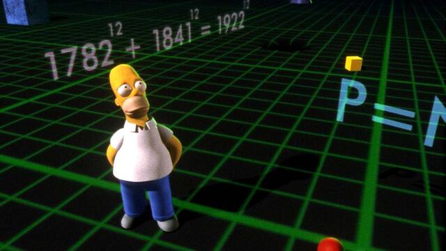 'Los Simpson' escondieron varios mensajes en un especial de Halloween que demuestran que Homer es un genio de las matemticas