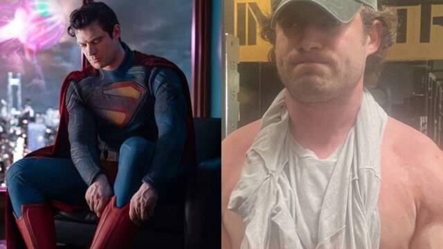 David Corenswet, el nuevo Superman de DC y James Gunn, muestra sus msculos y su increble cambio fsico