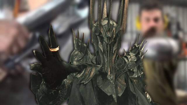 Recrean la impresionante armadura de Sauron de 'El Seor de los Anillos' con metal y el resultado es digno de Peter Jackson