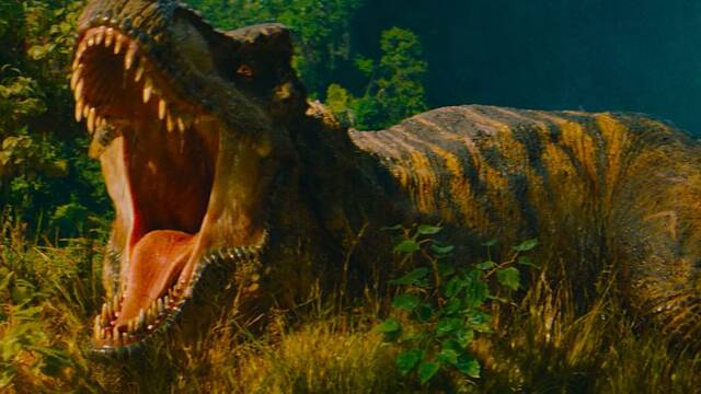 Ya sabemos cmo ser el Tiranosaurio de Jurassic World Rebirth: grande y violento, como en un clsico del cine de dinosaurios