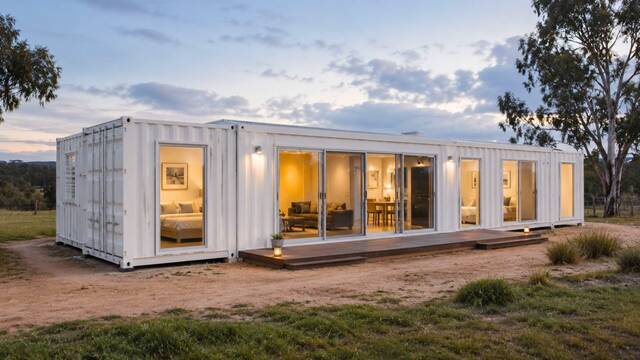 Brasil da una lecci�n a Espa�a: la nueva casa prefabricada de 60 metros con 3 dormitorios, porche y suite principal