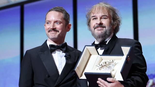 Es oficial: Peter Jackson, director de 'El Se�or de los Anillos', galardonado con la Palma de Oro en Cannes junto a Elijah Wood