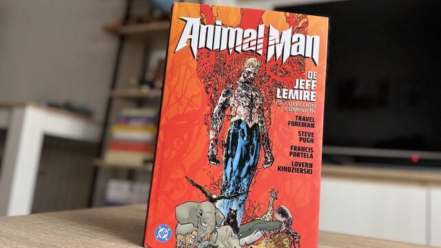 Animal Man cambia las normas del superh�roe: el nuevo tomo con la etapa de Jeff Lemire destroza mitos del g�nero y el c�mic