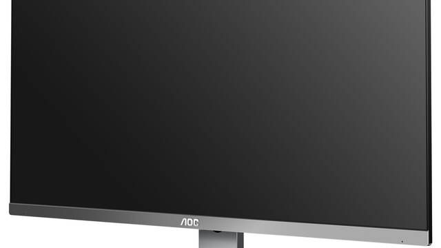 AOC presenta sus nuevos monitores profesionales sin marcos en tres lados