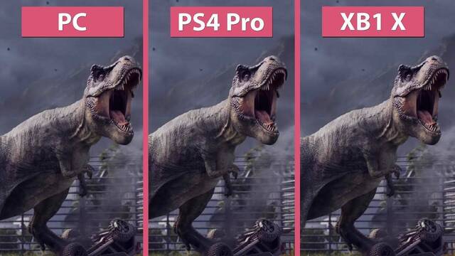 Comparativa: As se ve Jurassic World Evolution en PC, PS4 Pro y Xbox One X