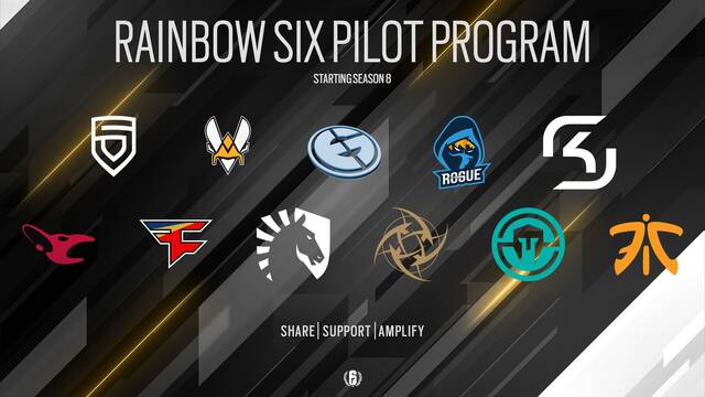Ubisoft estrena el Programa Piloto para asentar la escena competitiva de Rainbow Six Siege