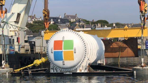 Microsoft instala su primer servidor y centro de datos en el fondo del mar