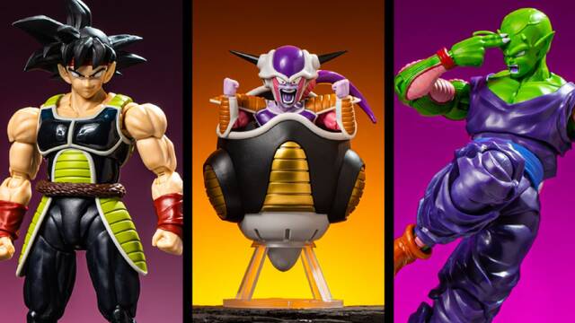 exagerar puede pantalones Dragon Ball: Piccolo V2, Bardock y la primera forma de Freezer, sus nuevos  juguetes - Vandal Random