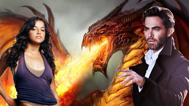 Dungeons & Dragons: Primeras imgenes de Chris Pine y Michelle Rodriguez en el set
