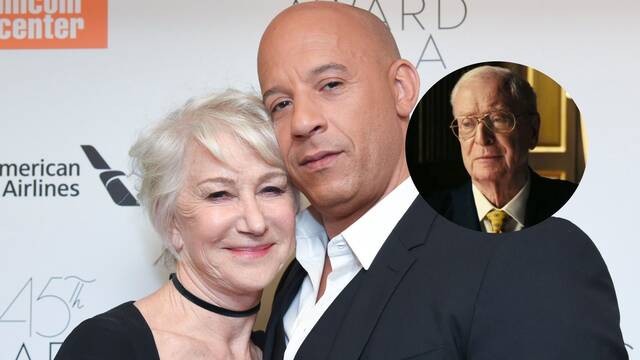 Fast: Vin Diesel quiere que Michael Caine sea el marido de Helen Mirren en la saga