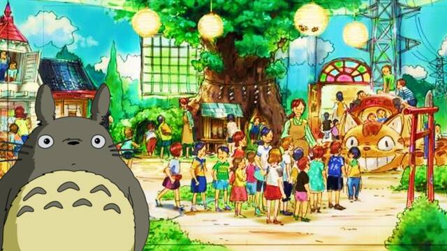 Studio Ghibli: Muestran un concepto artstico de la zona Totoro del parque de atracciones