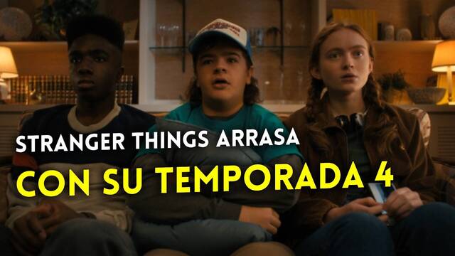 La T4 de Stranger Things hace récord histórico en Netflix: 287 millones de horas vistas