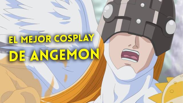 Digimon Adventure brilla de nuevo gracias a este impresionante cosplay de Angemon
