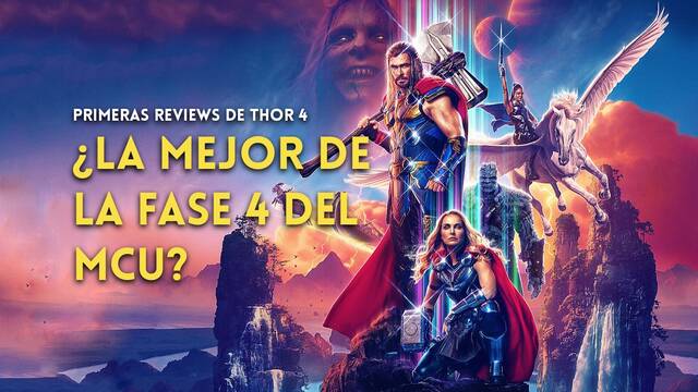 Las críticas de 'Thor: Love and Thunder' hablan de la mejor peli de la Fase 4
