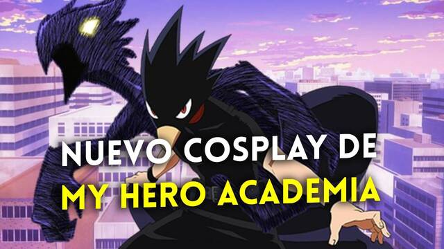 My Hero Academia se sale con este cosplay de Tokoyami con su Dark Shadow