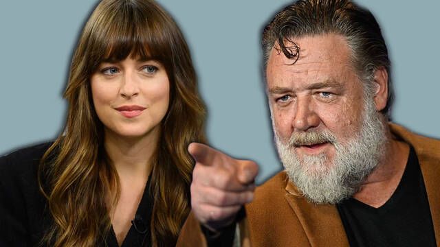 Russell Crowe lanza un dardo a Dakota Johnson por sus comentarios negativos sobre 'Madame Web' y las pelculas de Marvel