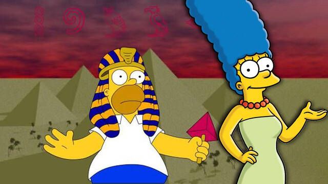 Arquelogos descubren un sarcfago egipcio de 3.500 aos de antigedad con un dibujo igual que Marge Simpson