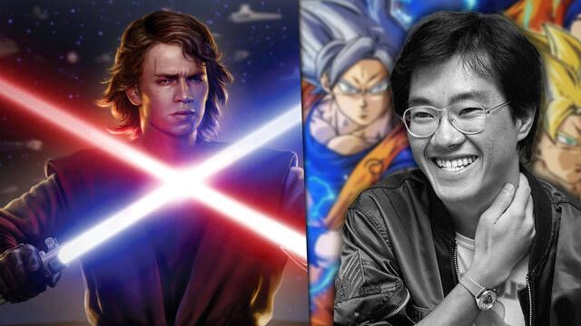 Star Wars dibujado por Akira Toriyama: As luce Anakin Skywalker con el estilo del padre de 'Dragon Ball'