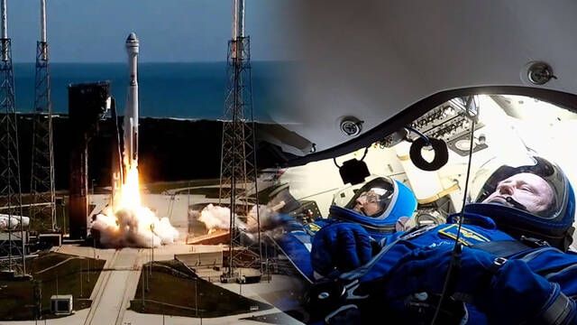 As ha sido el despegue de la nave espacial Starliner con dos astronautas a bordo con la que la NASA espera competir con SpaceX