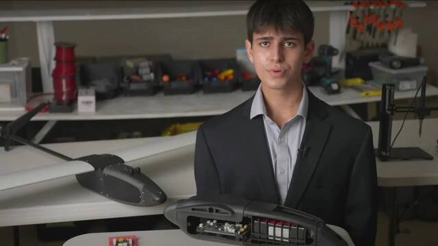 Un joven genio de 17 aos ha creado un superdrn eficiente y barato que asombra al Ejrcito de Estados Unidos