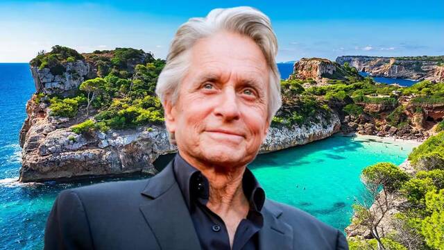 El pueblo espaol en el que Michael Douglas vive como un rey: tiene una mansin de 28 millones y es una fantasa mediterrnea