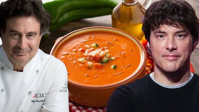 Los cocineros de 'MasterChef' coinciden: 'El gazpacho no debe llevar nata, sino 1 kg de tomates, 1 pepino y 50 ml de aceite'