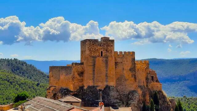 El pueblo medieval ideal para el verano: ruinas del siglo XV y una planta �nica en el mundo