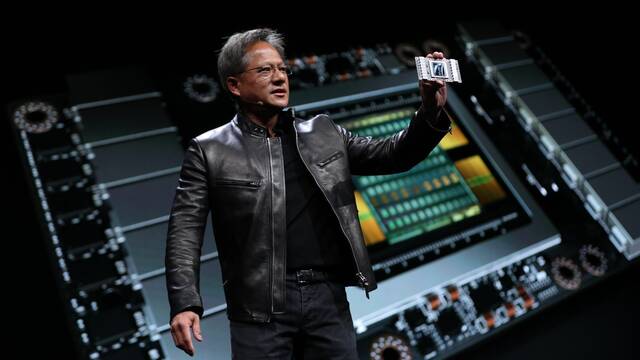 El CEO de NVIDIA regala sus aceleradores de inteligencia artificial Volta GPU Tesla V100