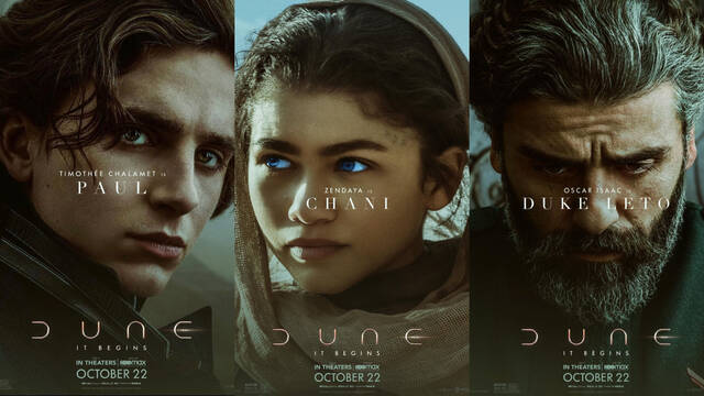 Dune muestra su incre�ble reparto con nuevos p�sters individuales