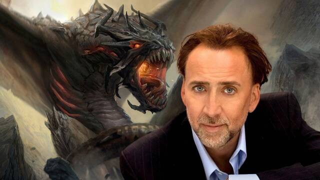 Nicolas Cage será un dragón en la nueva serie de Paramount