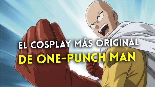 One-Punch Man: El cosplay ms creativo y barato de Saitama