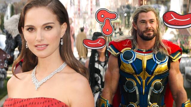 Chris Hemsworth no comía carne cuando tenia que besar a Natalie Portman en Thor: Love and Thunder