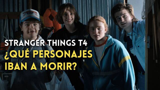 Stranger Things T4: Uno de los personajes principales iba a morir en la season finale