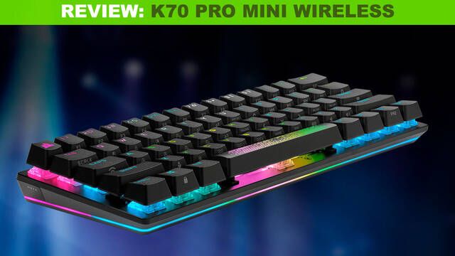 Análisis K70 PRO Mini Wireless, un teclado top tier en tamaño reducido