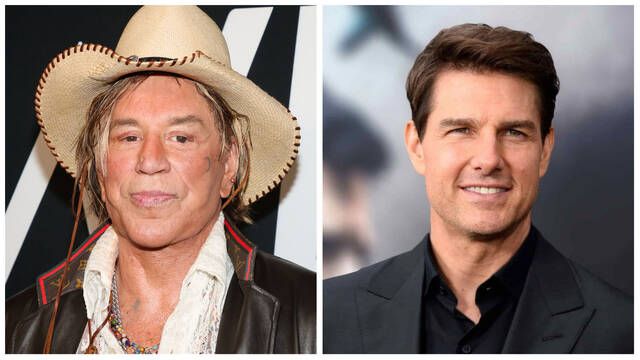 Mickey Rourke ataca a Tom Cruise y lo acusa de 'repetir aos el mismo papel'