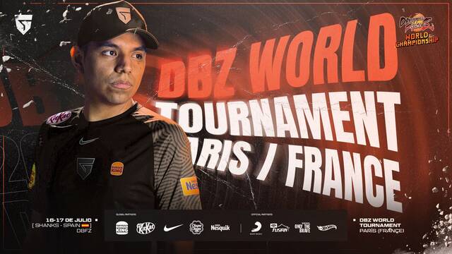 Shanks ya está en París para jugar el Dragon Ball FighterZ World Championship