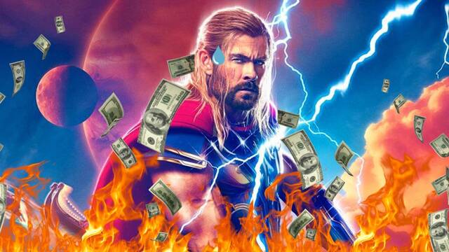 Thor: Love and Thunder reina en la taquilla pero experimenta una gran caída