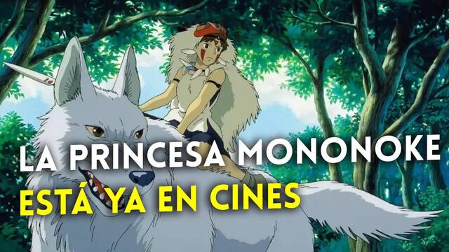 'La princesa Mononoke' vuelve a cines en Espaa. Dnde se puede ver?