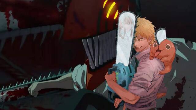 El anime de 'Chainsaw Man' estrena un nuevo y brutal póster con lluvia de sangre