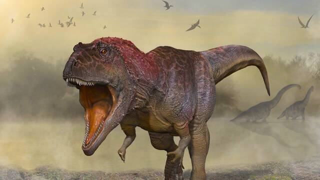 Así es el 'Meraxes gigas', el dinosaurio carnívoro gigante de la Patagonia