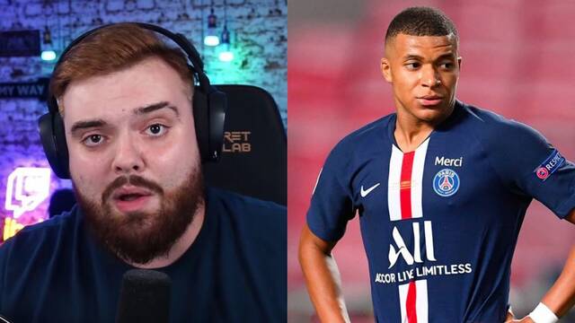 Ibai est� cansado del culebr�n Mbapp� y critica duramente la actitud del jugador del PSG