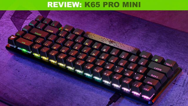 Análisis K65 Pro Mini: Un teclado de tamaño reducido sin renunciar a ninguna prestación