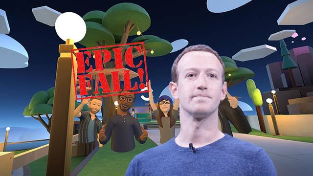 El metaverso de Mark Zuckerberg es un fracaso pico: no tiene ni 30 usuarios conectados al mismo tiempo