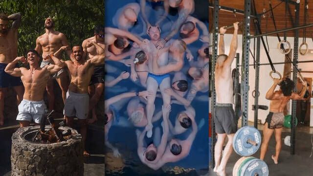 Un retiro de masculinidad se hace viral en TikTok por actividades como llorar en una piscina y asistir cuesta miles de dlares