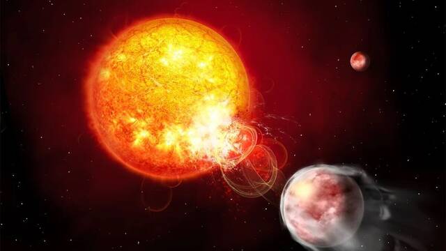 Astrnomos descubren el primer planeta kamikaze: un mundo gaseosos que se est destruyendo a s mismo