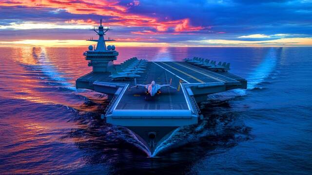 Parece ciencia ficcin: dos 'bestias de guerra' de China se baten en duelo en el Pacfico y destrozan el equilibrio militar